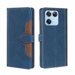 For OnePlus Ace Racing Skin Feel Magnetic Buckle Leather Phone Case(Blue)