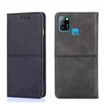 For Infinix Hot 10 Lite/Smart 5 X657 Cow Texture Magnetic Horizontal Flip Leather Phone Case(Black)