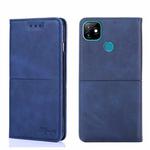 For Itel Vision 1 Cow Texture Magnetic Horizontal Flip Leather Phone Case(Blue)