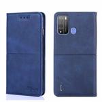 For Itel Vision 1 Pro Cow Texture Magnetic Horizontal Flip Leather Phone Case(Blue)