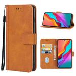 For Infinix Hot 8 / Hot 8 Lite Leather Phone Case(Brown)