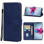 For ZTE Axon 11 5G Leather Phone Case(Blue)