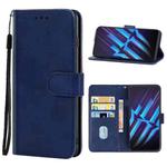 For ZTE nubia Red Magic 6R Leather Phone Case(Blue)