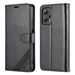 For Xiaomi Redmi Note 11T Pro / Poco X4 GT AZNS Sheepskin Texture Flip Leather Phone Case(Black)