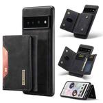 For Google Pixel 7 Pro 5G DG.MING M2 Series 3-Fold Multi Card Bag Phone Case(Black)