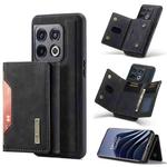For OnePlus 10 Pro DG.MING M2 Series 3-Fold Multi Card Bag Phone Case(Black)