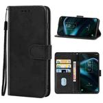 For TCL Stylus 5G Leather Phone Case(Black)