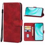 For Wiko T50 Leather Phone Case(Red)