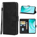 For Wiko T50 Leather Phone Case(Black)