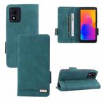 For Alcatel 1B 2022 Magnetic Clasp Leather Phone Case(Green)