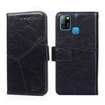 For Infinix Hot 10 Lite / Smart 5 X657 Geometric Stitching Horizontal Flip Leather Phone Case(Black)