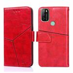 For Blackview A70 Geometric Stitching Horizontal Flip Leather Phone Case(Red)