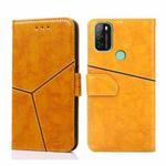 For Blackview A70 Geometric Stitching Horizontal Flip Leather Phone Case(Yellow)