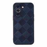 For Huawei nova 10 Weave Plaid PU Phone Case(Blue)