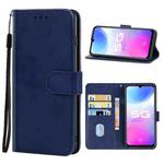 For vivo S9e Leather Phone Case(Blue)