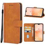 For vivo V20 Pro Leather Phone Case(Brown)