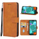 For vivo V20 SE Leather Phone Case(Brown)