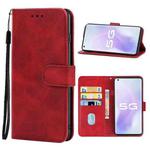 For vivo X50 Pro Plus Leather Phone Case(Red)