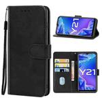 For vivo Y21 2018 Leather Phone Case(Black)
