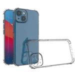 For iPhone 14 Shockproof Transparent TPU Phone Case 