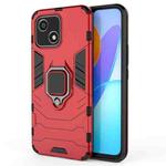 For Honor Play 30 Shockproof PC + TPU Protective Phone Case with Magnetic Ring Holder(Red)