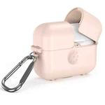 For AirPods 3 Magic Box Wireless Earphone Protective Case with Hook(Pink)