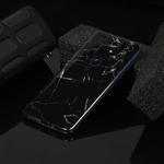 For Huawei Mate 20 Marble Pattern Soft TPU Protective Case(Black)