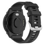 For Garmin Forerunner 955 / 255 / 745 22mm Silicone Watch Band(Black)