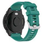 For Garmin Forerunner 955 / 255 / 745 22mm Silicone Watch Band(Green)