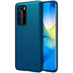 For Huawei P40 Pro NILLKIN Frosted Concave-convex Texture PC Case(Blue)