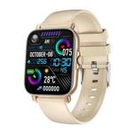 GT30 1.69 inch TFT Screen Smart Watch, TPU Bnad IP67 Waterproof Support Bluetooth Call / Multiple Sports Modes(Gold)