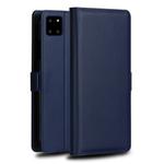 For Galaxy A81 / Note 10 Lite DZGOGO MILO Series TPU + PU Horizontal Flip Leather Case with Holder & Card Slot & Wallet(Blue)