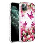 For iPhone 11 Pro Max 2.0mm Airbag Shockproof TPU Phone Case (Dancing Butterflies)