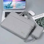 Handbag Laptop Bag Inner Bag with Power Bag, Size:14 inch(Grey)