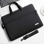 Handbag Laptop Bag Inner Bag with Shoulder Strap, Size:11 inch(Black)