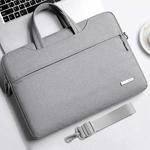 Handbag Laptop Bag Inner Bag with Shoulder Strap, Size:13.3 inch(Grey)