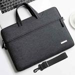 Handbag Laptop Bag Inner Bag with Shoulder Strap, Size:13.3 inch(Dark Grey)