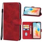 For vivo S10 Leather Phone Case(Red)