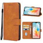 For vivo S10 Leather Phone Case(Brown)