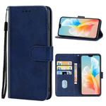 For vivo S10 Leather Phone Case(Blue)