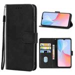 For vivo Y21s Leather Phone Case(Black)