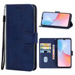 For vivo Y21s Leather Phone Case(Blue)