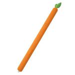 Fruit and Vegetable Shape Stylus Silicone Protective Case For Samsung Galaxy Tab S6(Carrot)