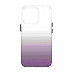 For iPhone 14 Pro Max PC Symphony Gradient Phone Case (Grey)