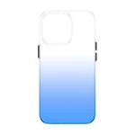 For iPhone 14 Pro Max PC Symphony Gradient Phone Case (Blue)