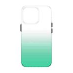 For iPhone 14 Pro Max PC Symphony Gradient Phone Case (Green)