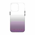 For iPhone 14 Pro PC Symphony Gradient Phone Case(Grey)