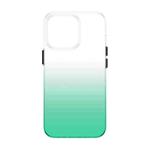 For iPhone 14 Pro PC Symphony Gradient Phone Case(Green)