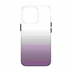 For iPhone 14 PC Symphony Gradient Phone Case (Grey)