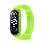 For Xiaomi Mi Band 7 Original Xiaomi Silicone Watch Band(Fluorescent Green)